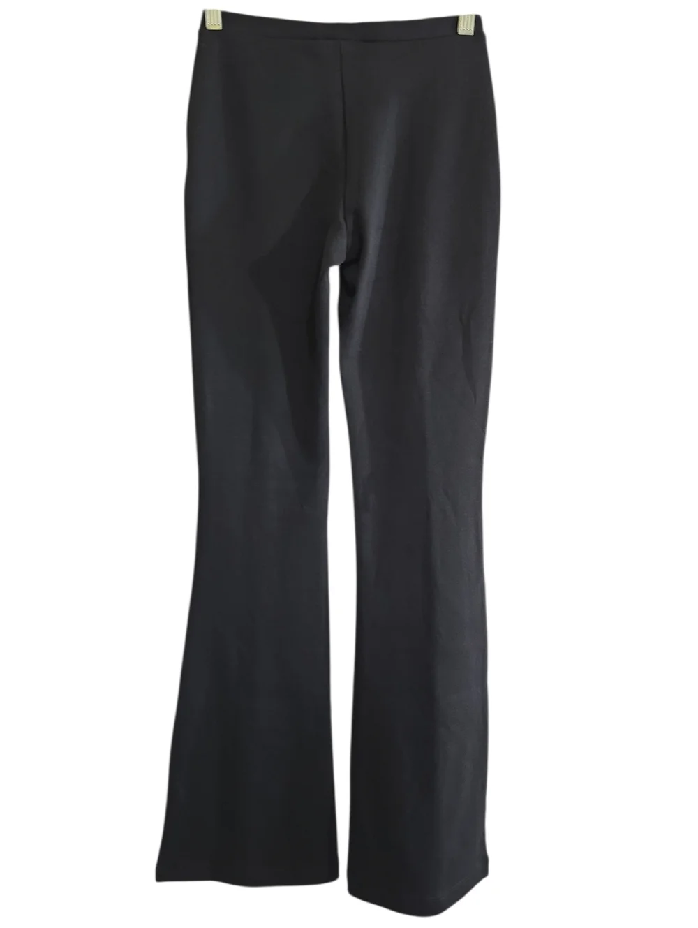 NWOT Zara 2-piece Black Interlock Knit Vest Flare Pull-on Pants Set Small Medium - Picture 9 of 13